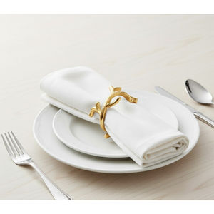 Elegant Gold Metal Fork <b>Spoon</b> Napkin <b>Rings</b> Holders Unique Cutlery Design Buckles For Wedding Dinner Party Home Table Decoration - Product Image 6
