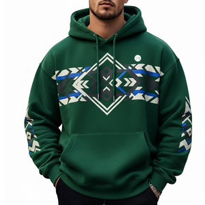 Sweat-shirts à capuche épais et tendance pour hommes, en molleton premium, chauds, décontractés, streetwear, vêtements d'hiver - Product Image 1