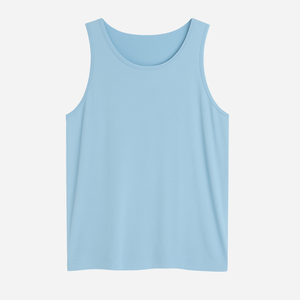 Camiseta sin Mangas Personalizada a Buen Precio, Cuello Redondo, Corte Regular, Algodón, Camiseta sin Mangas para Hombre, Elasticidad Moderada, Tallas Grandes, Fabricante de Ropa para Hombre - Product Image 1