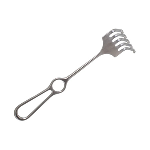 Retracteur manuel Senn Miller de qualité supérieure, en acier inoxydable allemand, fabriqué au Pakistan, 255 mm (10 pouces) de profondeur, 5 dents, pointe émoussée, profondeur 47 mm, largeur 51 mm - Product Image 4
