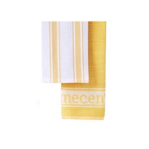 Essuie-tout de cuisine en coton de luxe premium 50x70cm, écologique, 250 GSM, vente en gros, OEM, marque privée, export Inde - Product Image 3