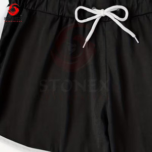 Shorts de Algodón para Mujer con Cordón Ajustable, Suaves, Transpirables, Corte Holgado, Ideales para Viajes, Vacaciones, Playa y Verano - Product Image 3