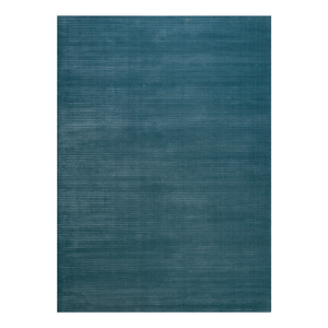 Tapis rectangulaire fait main en laine et viscose, tissé à la main, tapis de sol texturé doux de qualité supérieure, tapis décoratif d'intérieur - Product Image 1