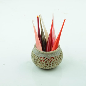 Wholesale Colorful Resin <b>Crochet</b> <b>Hook</b> Set Ergonomic Resin Knitting Needles Thick Handle Weaving Yarn Craft <b>Crochet</b> Needle - Product Image 2