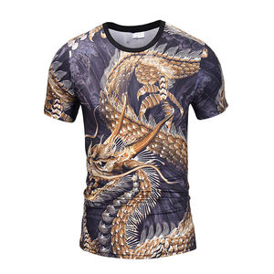 Oem Unisex Quick Dry Gym T-Shirt Casual <b>Polyester</b> <b>Tshirt</b> Custom Printing Logo Blank Design Men' - Product Image 3