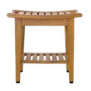 Banc de douche en teck fabriqué en Indonésie - Product Image 1