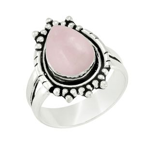 925 Sterling Silver Classic Gemstone <b>Ring</b> Natural Blue Fire Rainbow Moonstone Bezel Setting Handmade <b>Ring</b> Women - Product Image 5