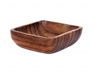 Fruteros Decorativos para Mesa de Salón, Tazones de Madera Curvados Grandes Hechos a Mano, Precio de Fábrica - Product Image 3
