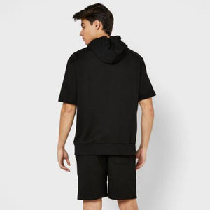 Ensemble de survêtement pour homme personnalisé, sweat à capuche à manches courtes et short, de haute qualité, 100% coton biologique - Product Image 6