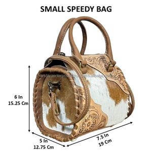 Bolsos de Hombro Rápidos para Exteriores del Fabricante, Bolsos Cruzados de Cuero Vacuno Hechos a Mano, Mini Bolsos de Lujo para Mujer, Bolsos de Viaje Tipo Duffel - Product Image 2