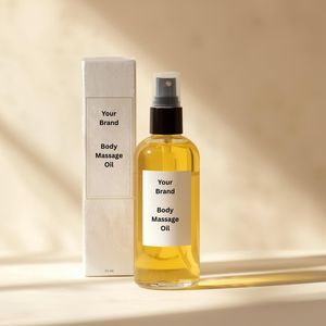 Aceite de Masaje Corporal 100% Puro y Orgánico, Certificado GMP, Aceite Hidratante y Nutritivo del Fabricante, Certificado MSDS, Manteca Corporal Personalizada - Product Image 3