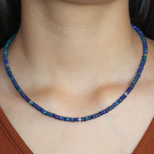 Face Beads Separator <b>Necklace</b> Face Bead <b>Necklace</b> with Separator Details Elegant Face Beads Separator <b>Necklace</b> for Women Handmade - Product Image 3