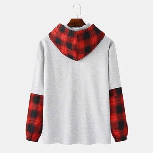 เสื้อฮู้ดดี้ผ้าฟลีซคุณภาพสูงสำหรับผู้ชาย สไตล์ใหม่ ใส่สบาย ผ้าฝ้าย ซิป ระบายอากาศได้ดี พิมพ์ลายดิจิทัล เหมาะสำหรับฤดูหนาว - Product Image 2