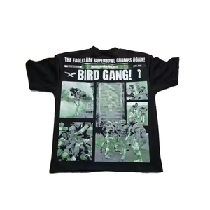 Camiseta Personalizada 100% Algodón con Estampado DTG, Cuello Redondo, Estilo Urbano, Diseño Sólido, Tela Jersey de 300 Gramos, Anti-Pilling, Secado Rápido - Product Image 1
