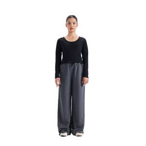 Women High Waisted <b>Wide</b> <b>Leg</b> Sweatpants Loose Fit Straight <b>Leg</b> Joggers, Casual Winter <b>Lounge</b> <b>Pants</b> Women Joggers - Product Image 2