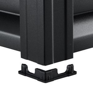 Scaffali Metallici Regolabili a 5 Ripiani con Capacità di 900 kg, 40 cm di Profondità x 80 cm di Larghezza x 160 cm di Altezza, Unità di Stoccaggio per Garage - Product Image 2