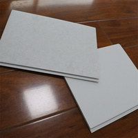 Panneaux de plafond en PVC blanc brillant Design moderne Panneau mural rectangulaire 250*7.5mm imperméable pour la construction de garage intérieur