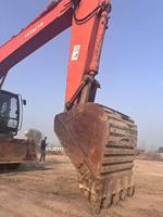 Excavatrice sur pneus Hitachi ZX210W d'occasion, 21 tonnes, d'origine japonaise, en bon état, d'occasion, pelle hydraulique, matériel de construction routière