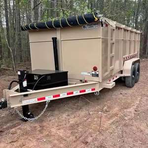 Remolque Agrícola de Alta Calidad de 1 a 10 Toneladas, Remolque de Volteo Montado en Tractor, Nuevo y Usado, Incluye Componentes Principales del Motor y la Transmisión - Product Image 1