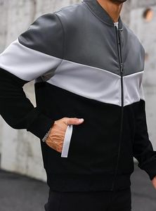 Chaquetas para Hombre, Chaqueta Bomber Impermeable con Cuello Alto, Abrigos para Hombre, Ropa con Etiqueta Personalizada, Chaquetas con Cierre de Alta Calidad - Product Image 6