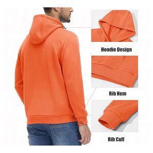 Hoodie Mens Pullover <b>Polyester</b> Fleece Custom Team Logo Sweatshirt Sportswear Casual Streetwear Training Hoodie Comfortable - Product Image 4