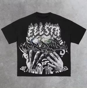 Camiseta Lisa 100% Algodón para Hombre, Personalizable con Impresión DTG, 220 GSM, Camisetas Cortas Extra Grandes, Camiseta Personalizada para Hombre - Product Image 6