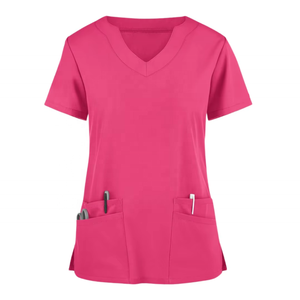 High Quality Custom Logo Medical <b>Scrubs</b> <b>Tops</b> Hospital Uniforms for Men and Women Designed Factory for Doctors - Product Image 4