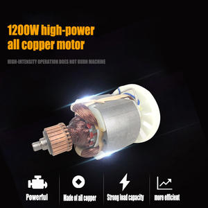 <span class=keywords><strong>Taladro</strong></span> Eléctrico de 1200W, Taladros Industriales, Martillo Eléctrico de Demolición para Concreto, Rotomartillo Eléctrico - Product Image 4