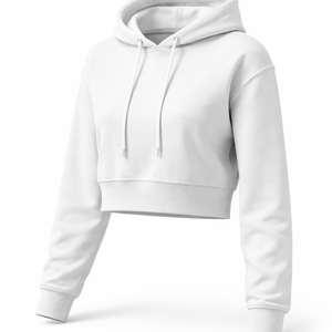 Sudadera Corta con Capucha Personalizada al por Mayor para Mujer - Calidad Premium para Compras al por Mayor Directamente del Fabricante - Product Image 3