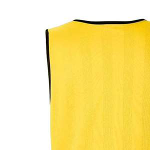 Unisex Yellow Sleeveless Mesh Sports Vest V-Neck Breathable <b>Training</b> Jersey for Adults All Seasons - Product Image 6