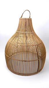 High Quality Handcrafted <b>Wicker</b> <b>Lamp</b> <b>Shade</b> Natural Bamboo Rattan Wholesale OEM Factory Supplier - Product Image 5