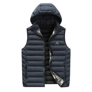 Chaleco para Hombre con Cierre, Tallas Grandes, Estilo Urbano, Chaleco sin Mangas, OEM - Product Image 2