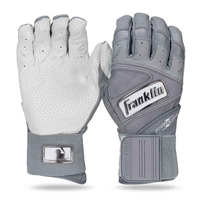 Guantes de Bateo de Béisbol para Adultos de Cuero de la Mejor Calidad, Izquierdo/Derecho, Talla XL, Logotipo Personalizado, Transpirables, Ligeros, de Secado Rápido