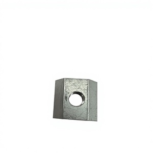 Zinc-Plated Carbon Steel <b>Square</b> <b>Nut</b> – Slide-In T-Slot Aluminum Profile Block <b>Nut</b> for Industrial Frame Systems - Product Image 2