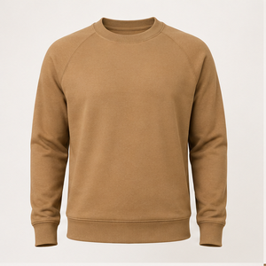 Sudadera Personalizada para Hombre, Cuello Redondo, Corte Regular, Tejido Rib Ligero, Modelo MCRW-0012 - Product Image 1