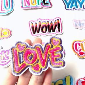 Popular Cartoon Embroidery Patches Custom 3D PVC Space <b>Animated</b> Sticker Style Iron On Patch for Jacket Hat Clothing Wholesale - Product Image 6