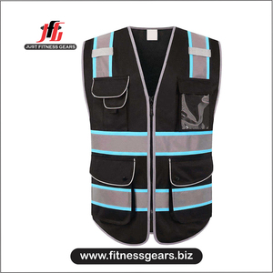 2025 High Visibility Canvas Vintage Construction <b>Safety</b> Vest Jacket Reflective Work Clothing for <b>Roadway</b> <b>Safety</b> Summer Outer - Product Image 4