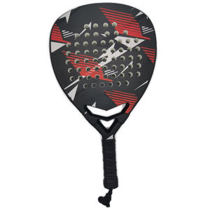 Raquette de padel professionnelle personnalisée avec cadre en fibre de verre, noyau en EVA souple, design léger et durable pour les joueurs avancés en extérieur - Product Image 2