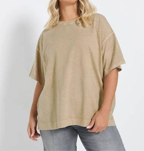 T-shirts pour femmes à manches courtes au design unique, en coton, t-shirts pour femmes à demi-manches - Product Image 4