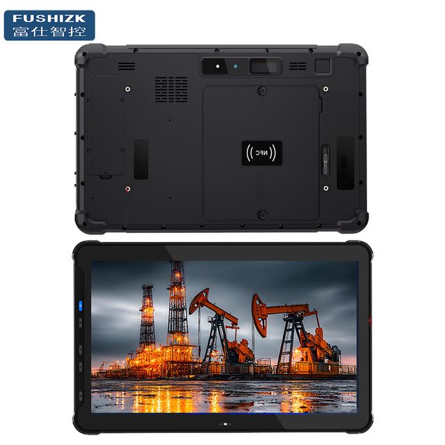 12 Inch Windows10 Rugged Tablet for Oil Gas Field Intel 12th Wide Temperature 750Nit Hot-Swap Battery 4G LTE for Energy Industry