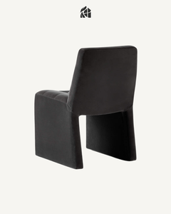 Velzaria Handcrafted Teak Wood <b>Dining</b> <b>Chair</b> <b>Velvet</b> Upholstery Modern Premium Luxury Elegant <b>Dining</b> Room <b>Chair</b> - Product Image 2
