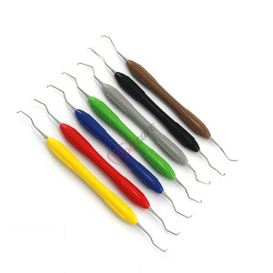 Rootcare RI-00022 Juego de Curetas Dentales Manuales de Acero Inoxidable Gracey, Reutilizables, Recubiertas de Silicona, Autoclavables, para Cirugía Periodontal - Product Image 4