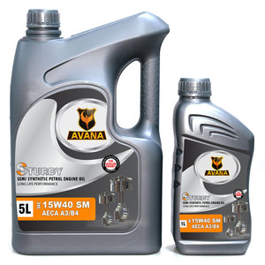 Aceite de Motor Semisintético SAE 15W40 SM/CF ACEA A3/B4 Especialmente Mezclado para Motores de Gasolina y Diésel Antiguos y Modernos - Product Image 2