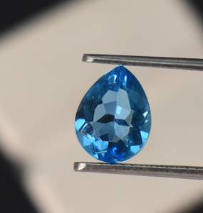 ในแล็บสร้างพลอยบุษราคัมสีฟ้าแบบหลวมขนาด5X3มม. ถึง50X20มม. รูปทรงลูกแพร์ร่วงสีชมพูและสีเขียวสำหรับการทำเครื่องประดับ - Product Image 5