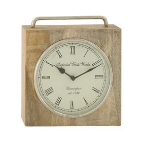 Handmade Metal Helicopter Style Desk <b>Clock</b> Circular Needle Table <b>Clock</b> for Bed Room Home Living Room Table <b>Clock</b> - Product Image 4