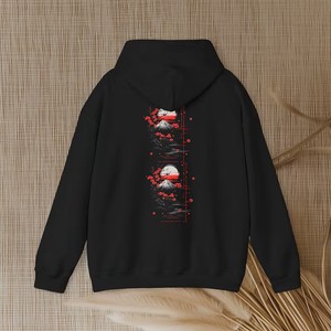 Sweat-shirt à capuche pour homme WHITEAURA avec poche avant, logo, style décontracté, coupe classique, 100% coton, tissu tricoté doux, service OEM - Product Image 2