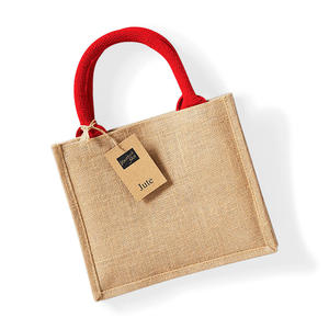 Stylish Reusable Jute Eco Shopper Tote <b>Bag</b> for Everyday Shopping Needs - Product Image 1