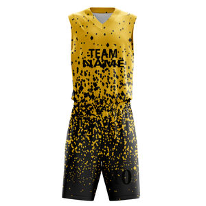 Uniforme de basket-ball sur mesure de haute qualité avec design respirant et caractéristiques de style ensembles, logo personnalisé - Product Image 1