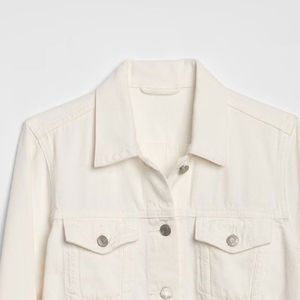 Chaqueta de Mezclilla de Manga Larga para Mujer, de Alta Calidad, a la Moda, Nueva Colección de Invierno, Forrada de Lana y Rellena de Algodón, Precio al por Mayor - Product Image 6