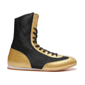 Chaussures de boxe pour femmes de marque personnalisée, modèle RS-BS-01, dernier design, très légères, respirantes, en mesh, antidérapantes, à lacets, haute tige. - Product Image 3